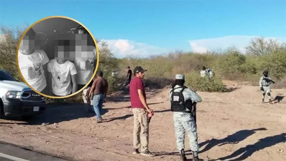 En el lugar se encontraron casquillos de arma de fuego por lo que las menores de edad fueron privadas de la vida en dicho lugar