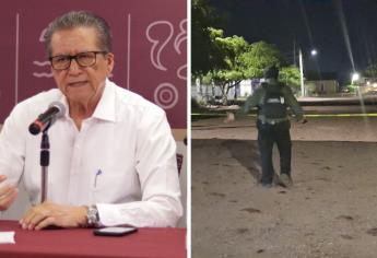El asesinato de un Policía Estatal en el Campo El Diez lastima y convoca a reforzar la estrategia: Feliciano Castro