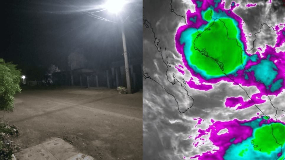 Lluvia y tormenta eléctrica azota al norte de Sinaloa Lluvia y tormenta eléctrica azota al norte de Sinaloa