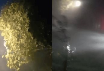 Fuerte tormenta con ráfagas de viento azota la comunidad de Soyatita, Badiraguato