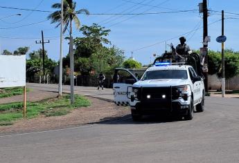 Se enfrentan a balazos gatilleros y militares en La Palma, Navolato; al parecer hay un muerto