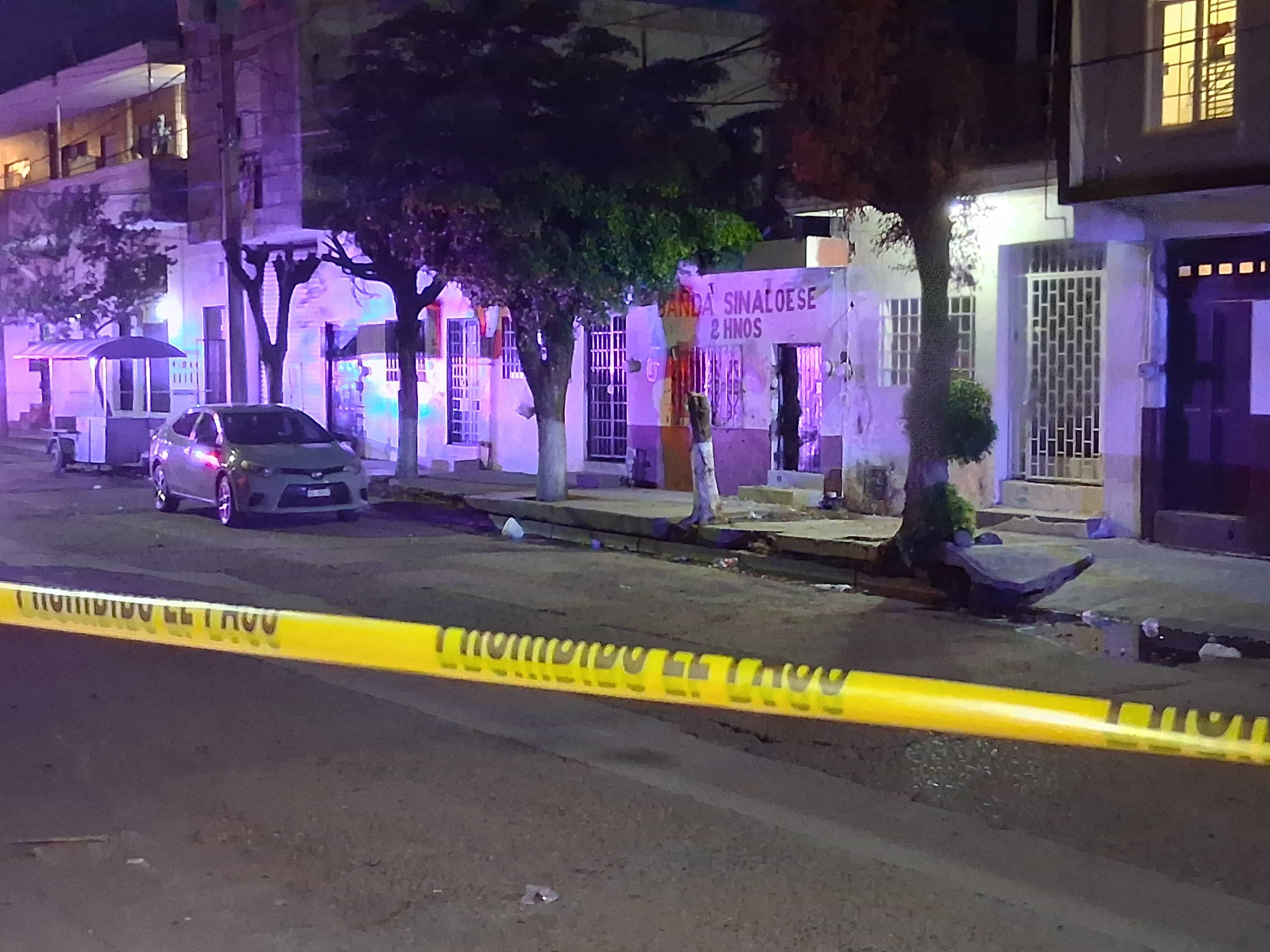 La fachada del local presentaba impactos de bala. (FOTO: Sebastián Martínez).