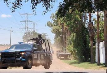 Reportan presunto enfrentamiento en El Caimancito de Navolato