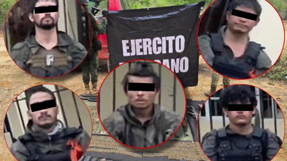 Personal de SEDENA detiene a cinco hombres empecherados y armados en Concordia Personal de SEDENA detiene a cinco hombres empecherados y armados en Concordia