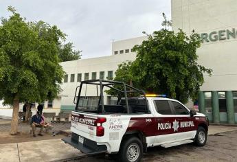 Muere hombre en la puerta del Hospital General de Los Mochis, esperaba atención médica
