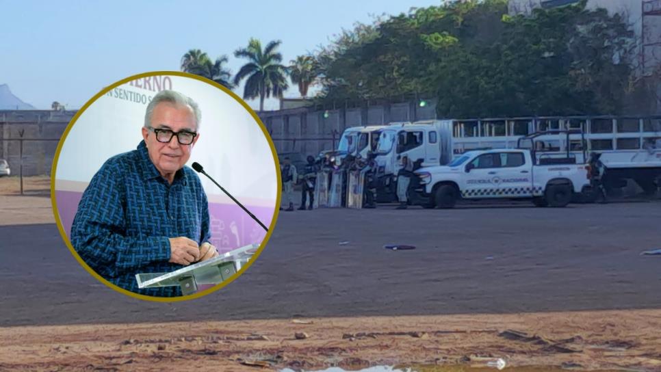 Rocha Moya anuncia reubicación de reos peligrosos del penal de Aguaruto; buscan evitar conflictos Rocha Moya anuncia reubicación de reos peligrosos del penal de Aguaruto; buscan evitar conflictos