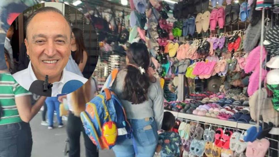 "Vamos a recuperar las banquetas": Antonio Menéndez ante invasión de espacios peatonales en Los Mochis "Vamos a recuperar las banquetas": Antonio Menéndez ante invasión de espacios peatonales en Los Mochis