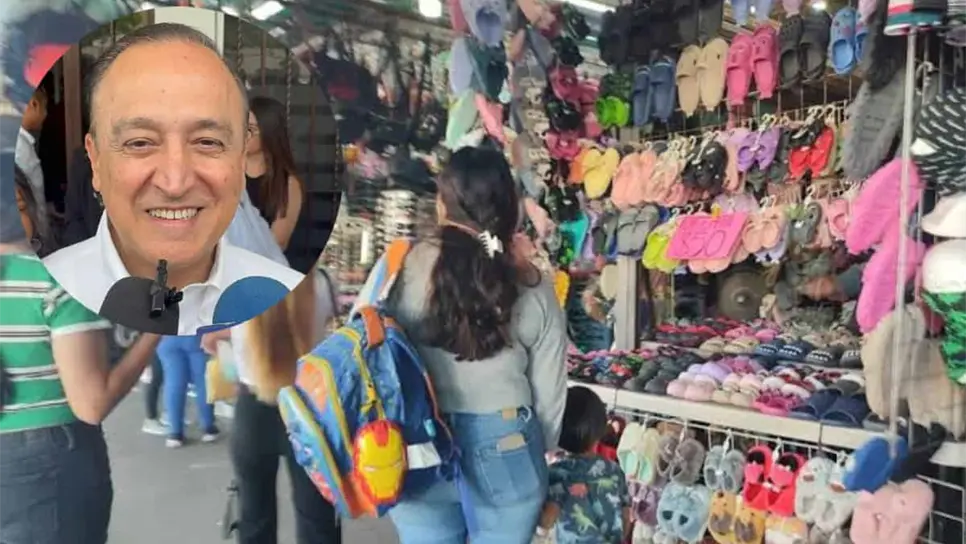 FOTO: “Vamos a recuperar las banquetas”: Antonio Menéndez ante invasión de espacios peatonales en Los Mochis