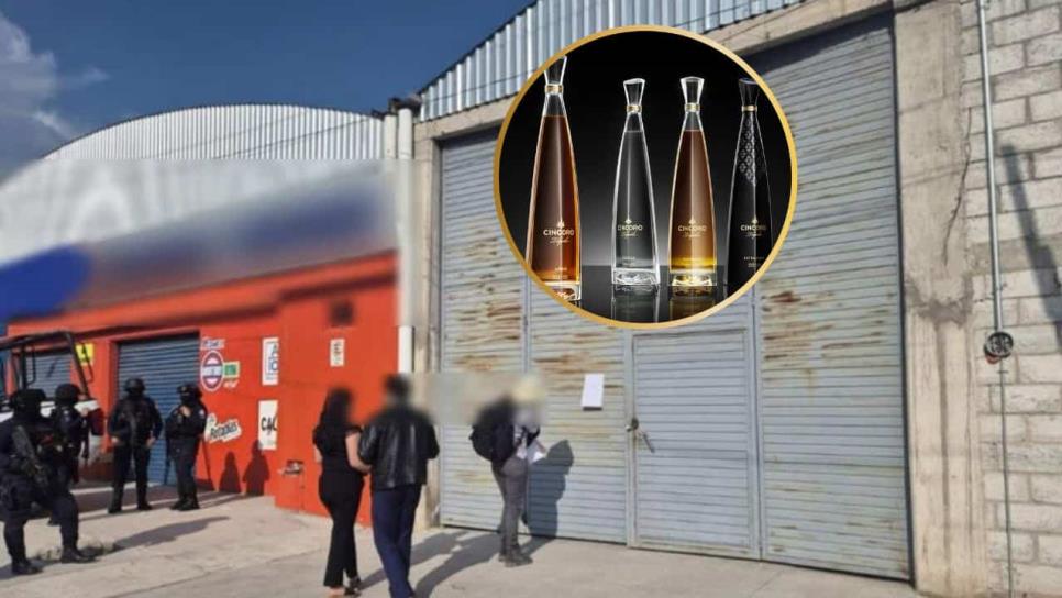 Hallan en Guanajuato más de 9 mil botellas robadas de tequila "Cincoro" de Michael Jordan Hallan en Guanajuato más de 9 mil botellas robadas de tequila "Cincoro" de Michael Jordan