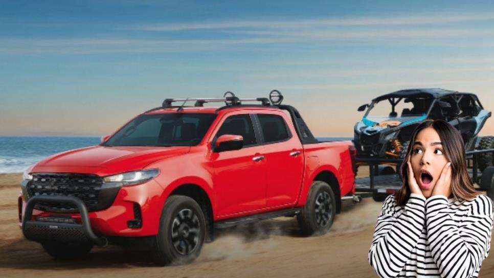 Esta pick up japonesa es ideal para el trabajo rudo y para salir a la aventura Esta pick up japonesa es ideal para el trabajo rudo y para salir a la aventura