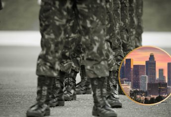 Como si fuera una operación militar, despliegan operativo contra migrantes en Los Ángeles
