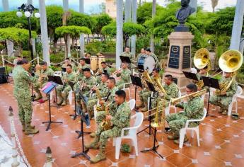 Exitosa presentación de la Banda de Música de la III Región Militar en El Fuerte.