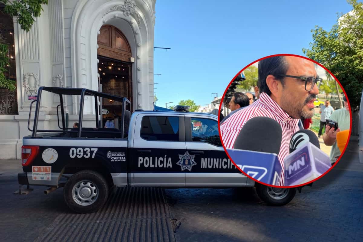 Mando militar asume la Dirección de la Policía Municipal de Culiacán: Gámez Mendívil