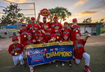 Pequeños beisbolistas de Culiacán hacen historia para México al ganar el World Series 2025