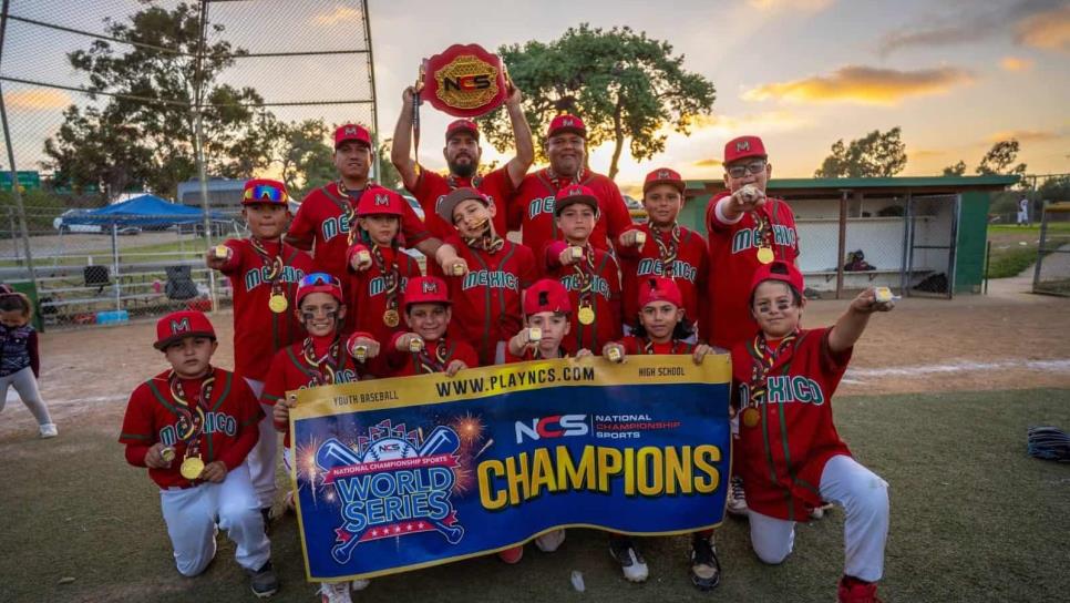 Pequeños beisbolistas de Culiacán hacen historia para México al ganar el World Series 2025 Pequeños beisbolistas de Culiacán hacen historia para México al ganar el World Series 2025