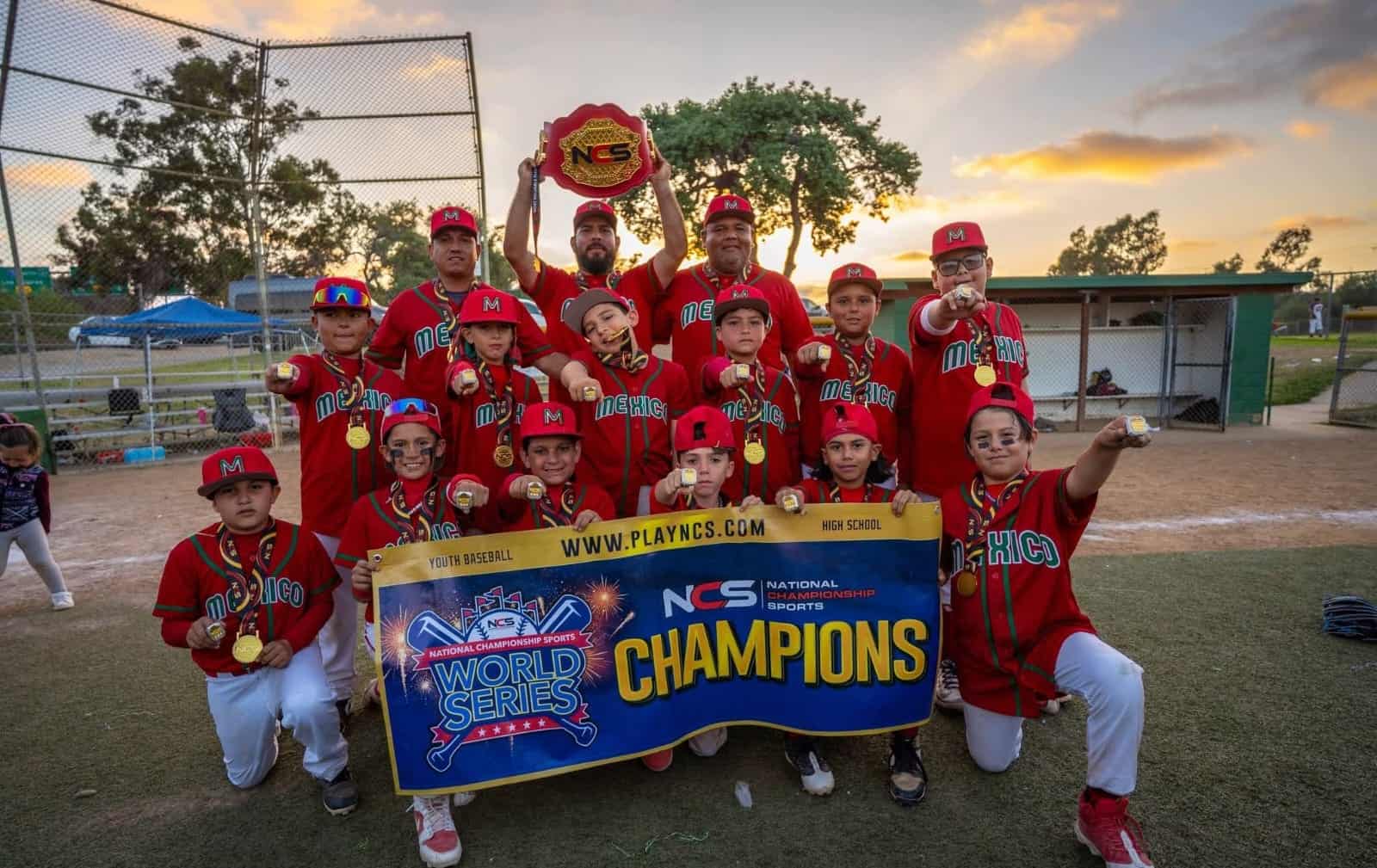 Pequeños beisbolistas de Culiacán hacen historia para México al ganar el World Series 2025