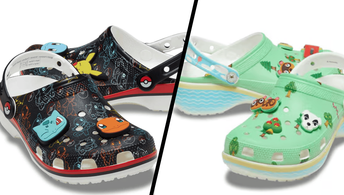 Esta colaboración es ideal para los fanáticos de Nintendo. (FOTO: Crocs).
