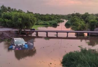Estas colonias de Guasave corren riesgo de inundarse ante una crecida del río Sinaloa en tiempos de lluvias