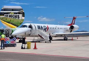 Los Mochis ya vuela a La Paz y Chihuahua: inauguran nuevas rutas aéreas de TAR