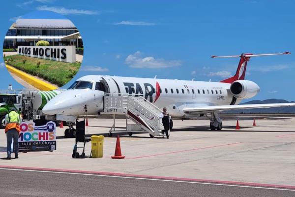 Los Mochis ya vuela a La Paz y Chihuahua: inauguran nuevas rutas aéreas de TAR