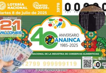 Sorteo 3978 de la Lotería Nacional, ¿quién se ganó el premio mayor de 21 millones de pesos?