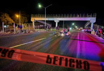 Motociclista que falleció en el accidente Leyva Solano, Ahome, era un adolescente de 16 años