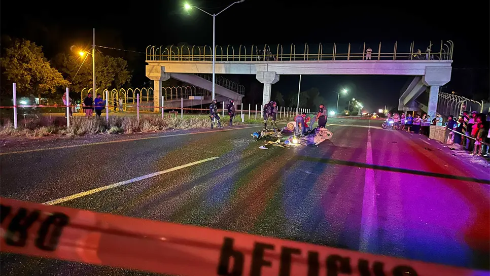 La circulación fue cerrada parcialmente mientras realizaban las diligencias en el lugar. (FOTO: Ernesto Torres).