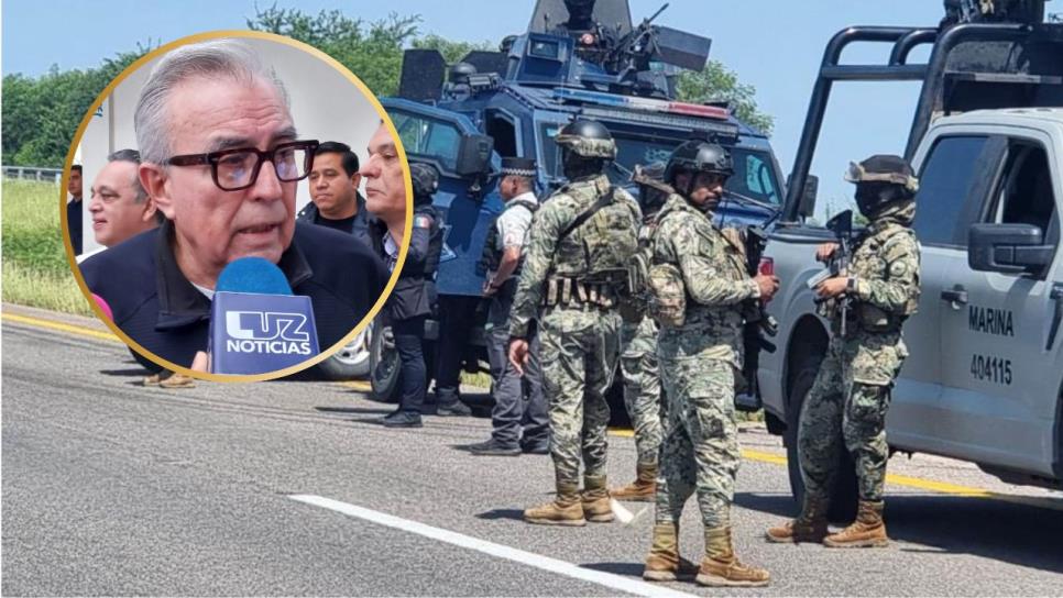 Rocha Moya: Avanzamos en lograr la paz, pero no hemos terminado; van 10 meses de violencia en Sinaloa Rocha Moya: Avanzamos en lograr la paz, pero no hemos terminado; van 10 meses de violencia en Sinaloa