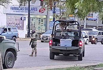 Motociclista termina herido al ser atropellado por elementos  del Ejército