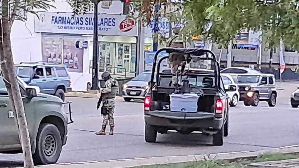 Motociclista termina herido al ser atropellado por elementos del Ejército Motociclista termina herido al ser atropellado por elementos del Ejército