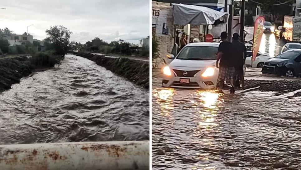 Casas inundadas y canales desbordados deja intensa lluvia en Culiacán Casas inundadas y canales desbordados deja intensa lluvia en Culiacán