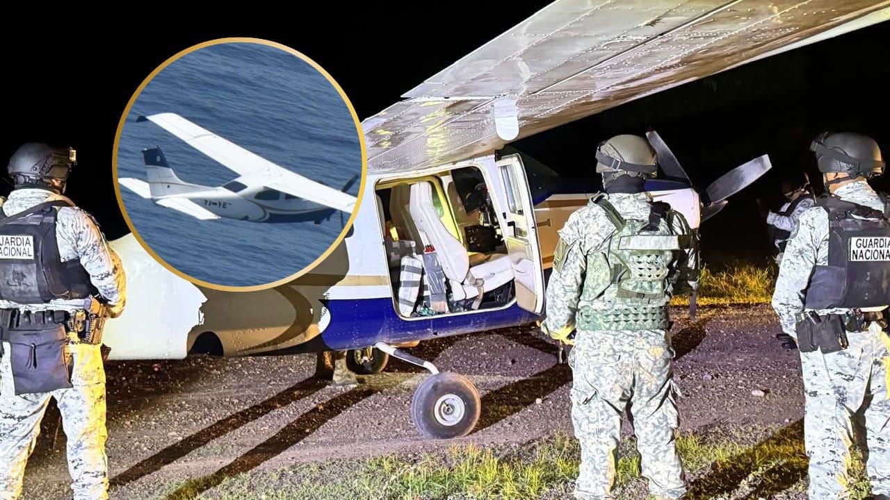 Bukele y Harfuch discuten por avioneta capturada con droga piloteada por guasavense