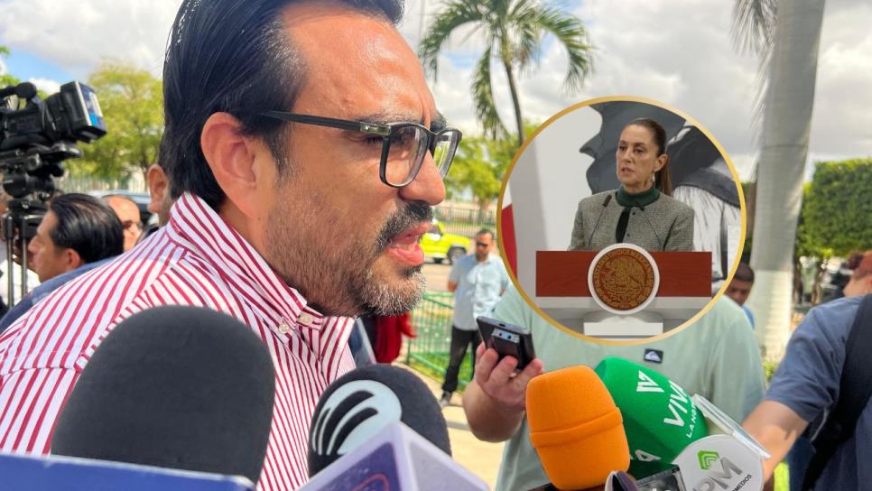 Gámez Mendívil reveló que su prioridad en la visita de Sheinbaum a Culiacán es tratar el tema de seguridad Gámez Mendívil reveló que su prioridad en la visita de Sheinbaum a Culiacán es tratar el tema de seguridad