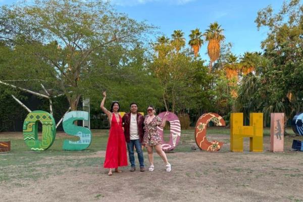 Influencers de Chihuahua aterrizan en Los Mochis; se enamoran de la ciudad y su comida