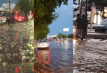Fuertes lluvias dejaron 62 milímetros de agua el jueves, 10 de julio en Culiacán