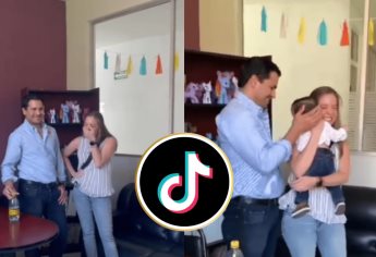 Pareja adopta a un bebé y su emotiva reacción se vuelve viral en TikTok