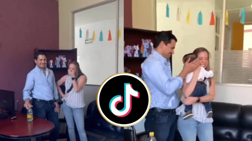 Pareja adopta a un bebé y su emotiva reacción se vuelve viral en TikTok Pareja adopta a un bebé y su emotiva reacción se vuelve viral en TikTok
