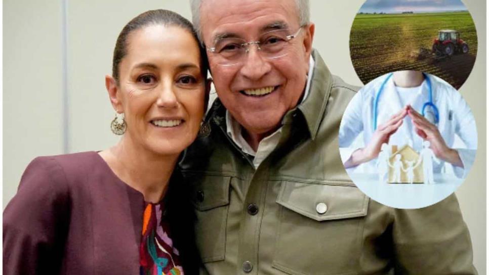 Rocha Moya: Con Claudia Sheinbaum tocaremos el tema de salud y agricultura Rocha Moya: Con Claudia Sheinbaum tocaremos el tema de salud y agricultura