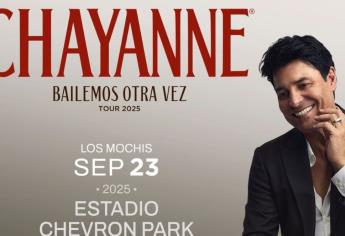 ¡Chayanne en Los Mochis! ¿Cuándo se presentará en el Chevron Park?