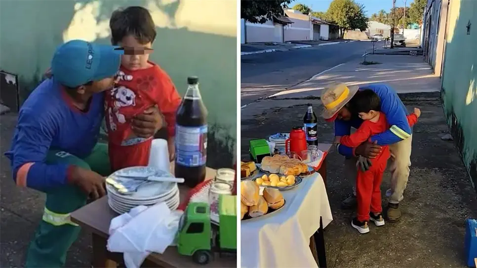 El gesto de Davi y su familia no solo marcó su tercer cumpleaños con un recuerdo imborrable, sino que también inspiró a miles de personas a reconocer y valorar la labor de quienes mantienen limpias las ciudades