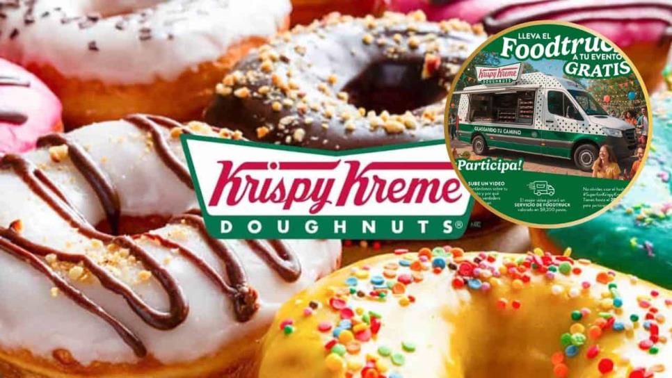 Krispy Kreme lleva su foodtruck a tu evento con donas GRATIS: ¿Cómo participar?