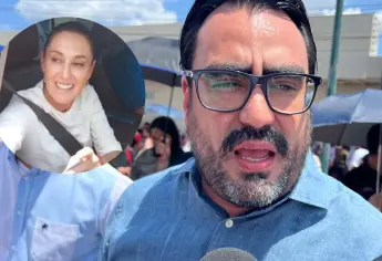 Juan de Dios Gámez agradece apoyo de Claudia Sheinbaum, nunca nos ha soltado de la mano"