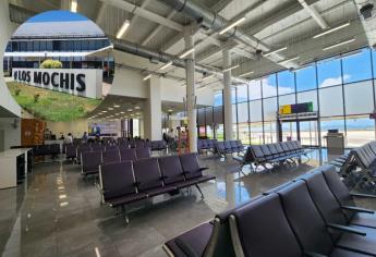 Aeropuerto de Los Mochis; así luce la nueva sala de espera tras su remodelación
