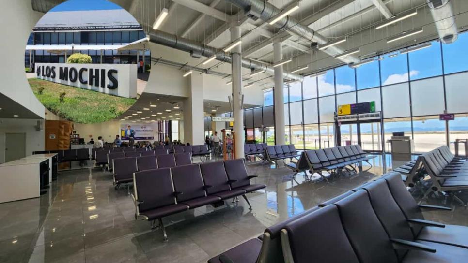 Aeropuerto de Los Mochis; así luce la nueva sala de espera tras su remodelación