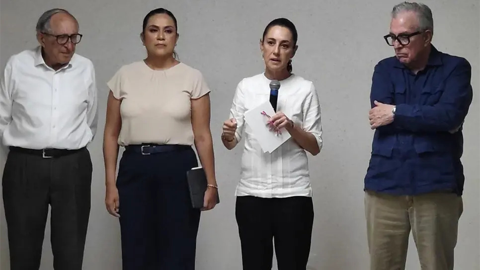 FOTO: Claudia Sheinbaum sobre la violencia en Sinaloa: No nos pueden vencer, no nos van a vencer