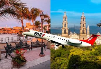 TAR México estrena nueva ruta aparte de vuelos directos desde Los Mochis a Chihuahua y La Paz