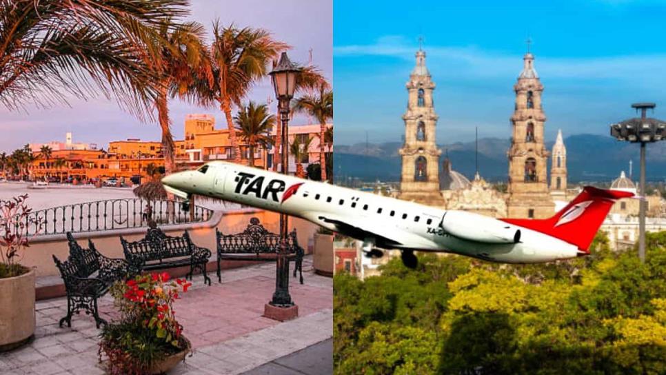 TAR México estrena nueva ruta aparte de vuelos directos desde Los Mochis a Chihuahua y La Paz TAR México estrena nueva ruta aparte de vuelos directos desde Los Mochis a Chihuahua y La Paz