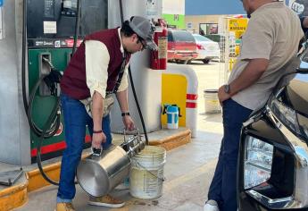 Profeco realiza operativo en gasolineras de Mazatlán; detectan una bomba mal calibrada