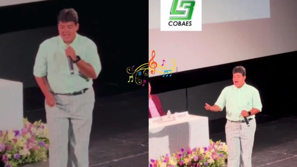 Alumno de Cobaes sorprende con su hermosa voz en ceremonia de talentos en Sinaloa | VIDEO Alumno de Cobaes sorprende con su hermosa voz en ceremonia de talentos en Sinaloa | VIDEO
