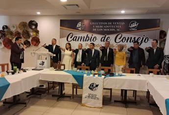Ejecutivos de Ventas y Mercadotecnia de Los Mochis tiene nuevo presidente